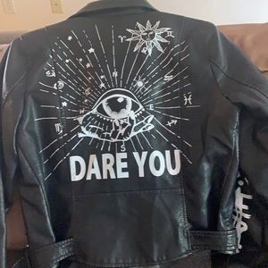 COPY - DARE YOU Vegan Leather Jacket